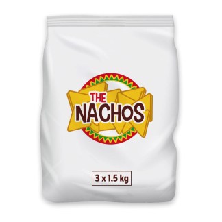 Nachos chips 1,5kg x 3